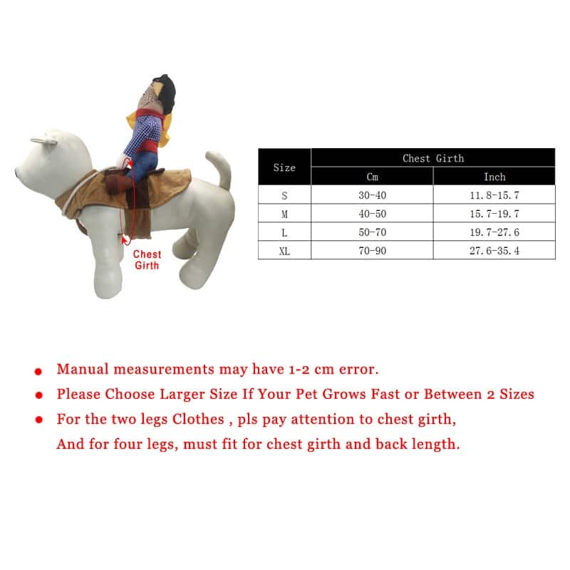 Cowboy Yorkie Halloween Costume