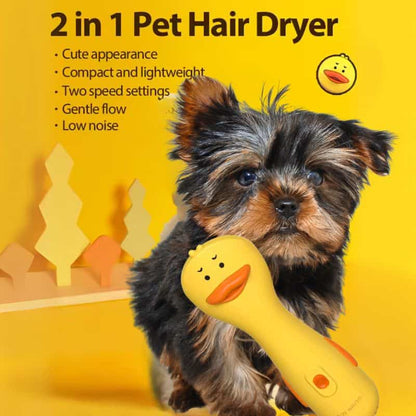 Yorkies 2-in-1 Grooming Dryer