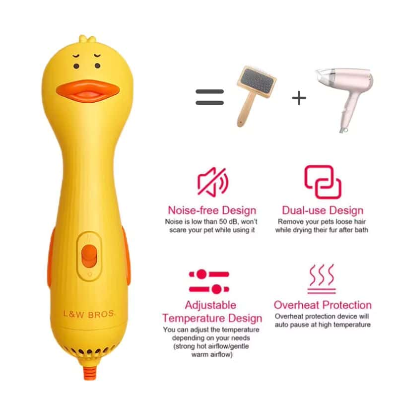 Yorkies 2-in-1 Grooming Dryer