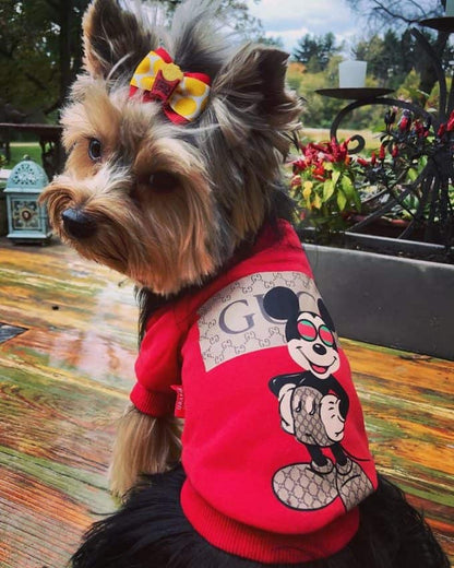 Pawcci Red Yorkie Sweater