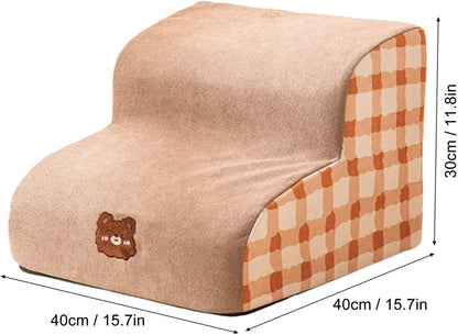 The FrenchieStep™ Soft Dog Stairs