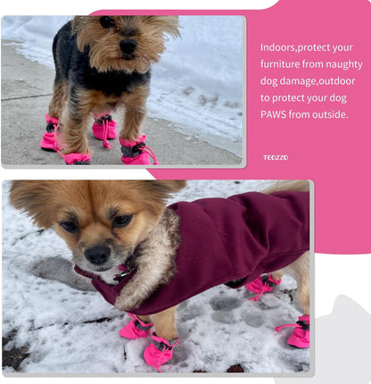 Waterproof Yorkie Boots