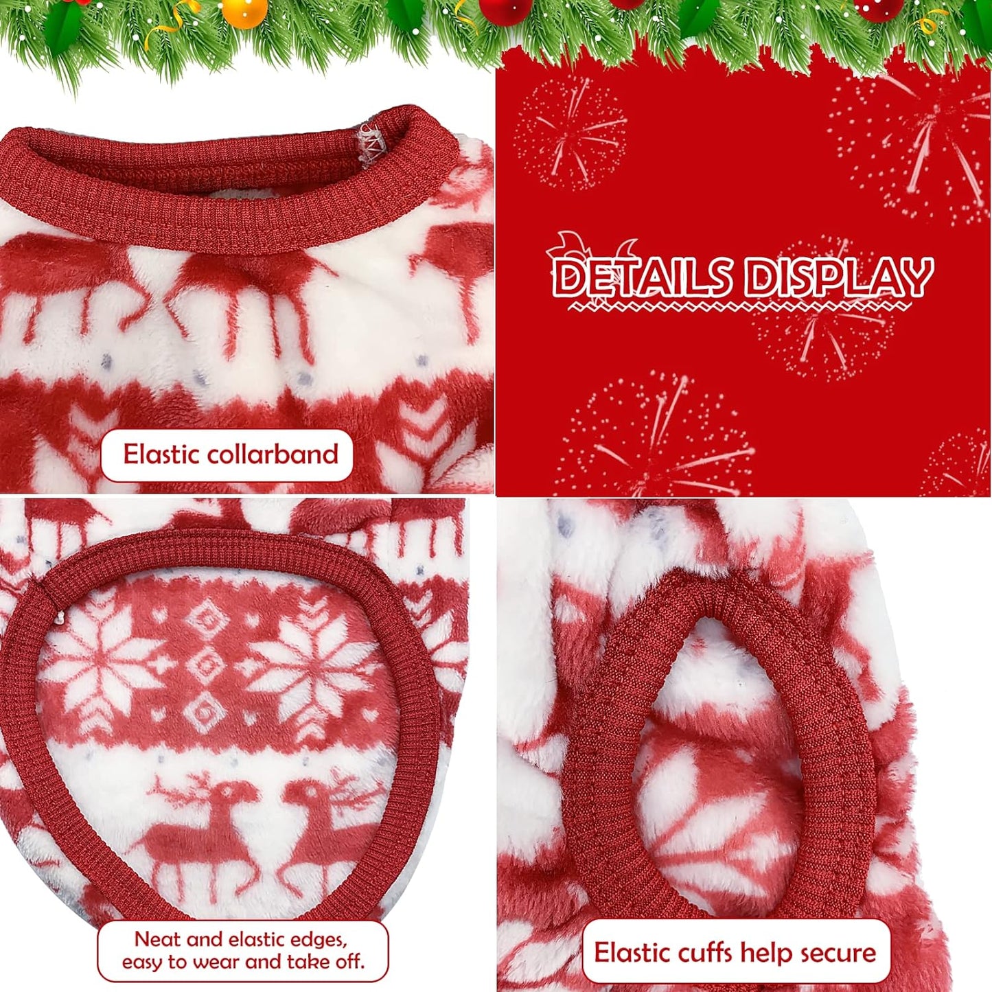 Yorkie Christmas Costume