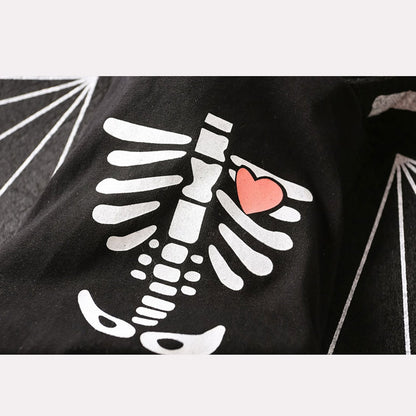 BatSkull Yorkie Halloween Costume