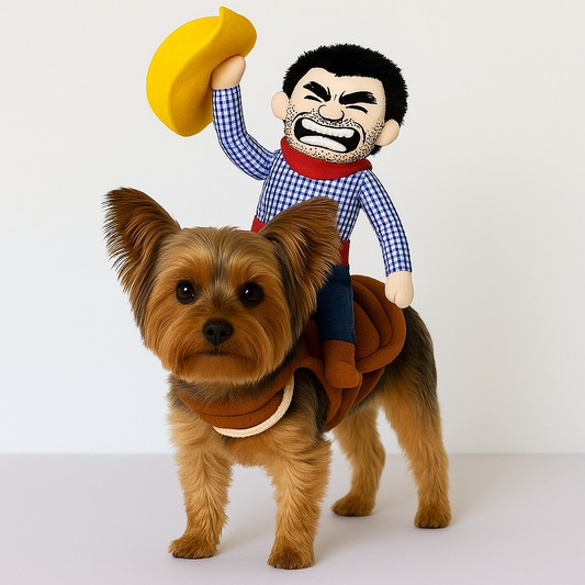 Cowboy Yorkie Halloween Costume