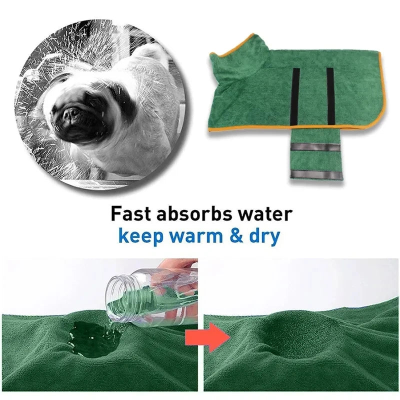 Microfibre Drying Coat