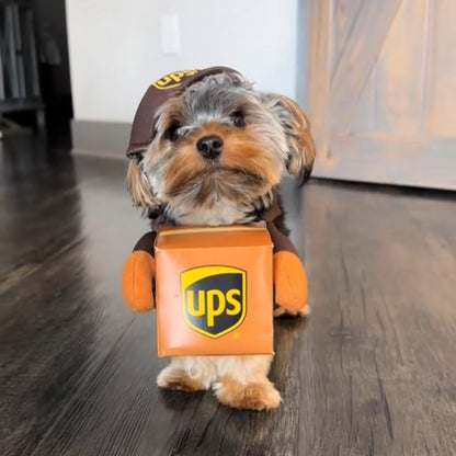 UPS Yorkie Costume