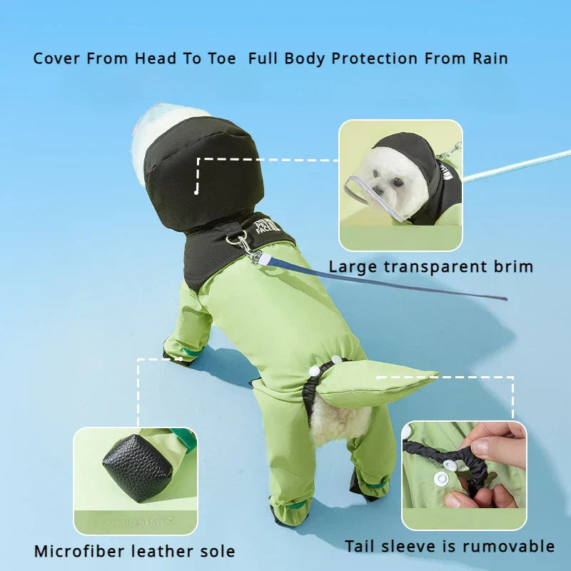 The Dog Face Raincoat