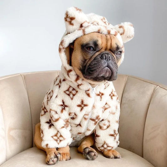 Frenchie Cozy Fur Jacket.