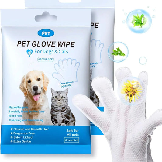 Wet Pet Gloves (6pcs)