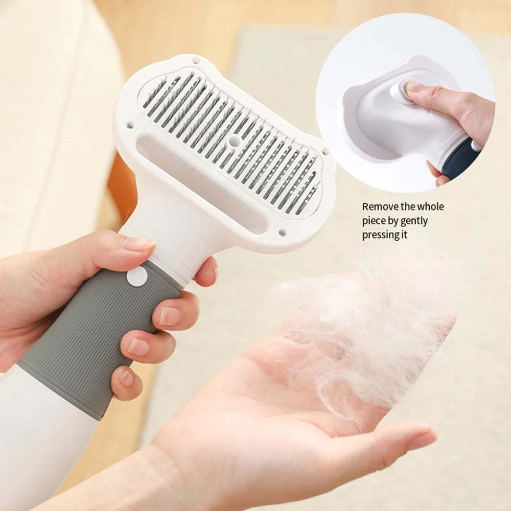 3-in-1 Dog Hair Dryer & Grooming Brush