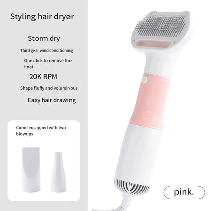 3-in-1 Dog Hair Dryer & Grooming Brush
