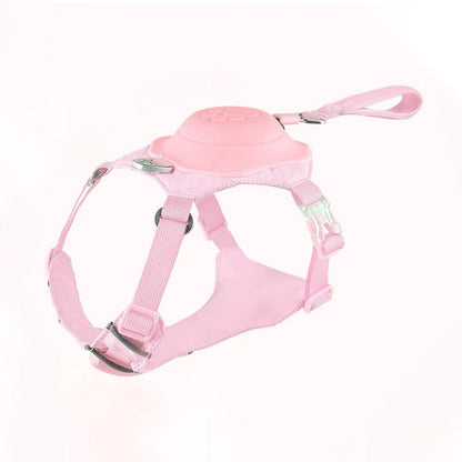 2-in-1 Retractable Leash Harness