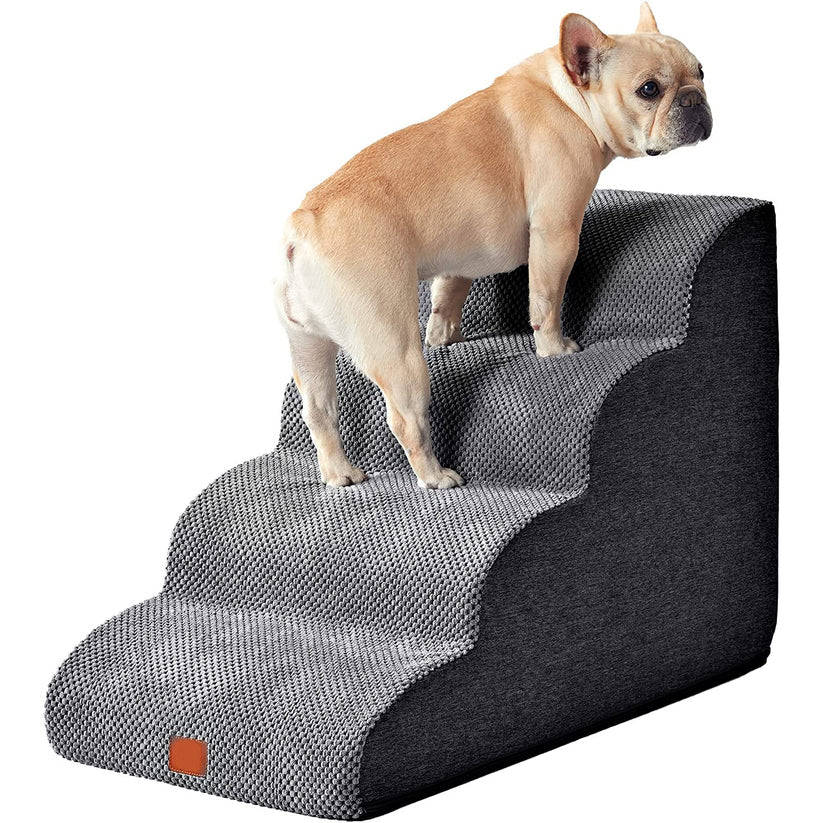 The FrenchieStep™ Soft Dog Stairs